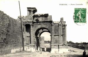 Tebessa - Porte de Caracalla - 1914